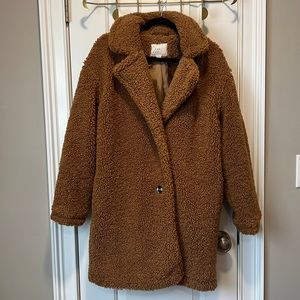 Teddy Jacket perfect for chilly nights.